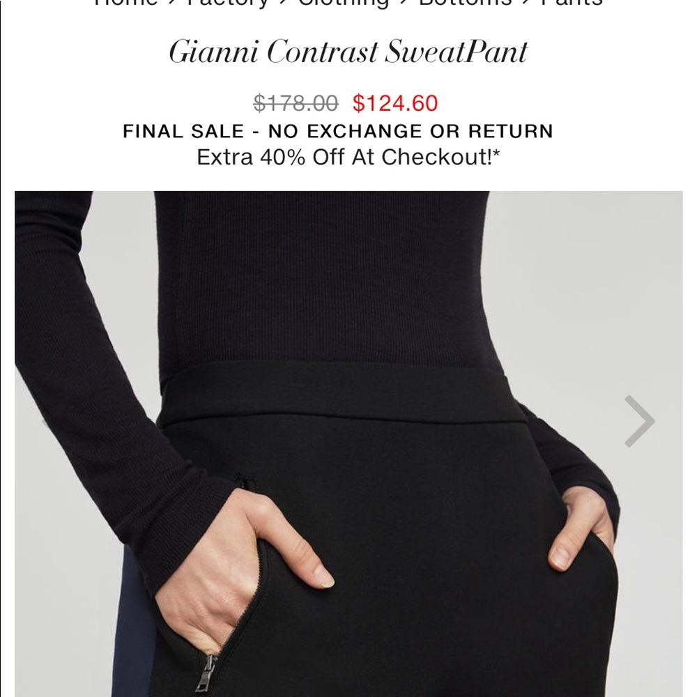 NWT BCBGMAXARIA Gianni pant